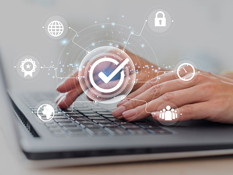 concepto-de-collage-de-control-de-calidad-estandar