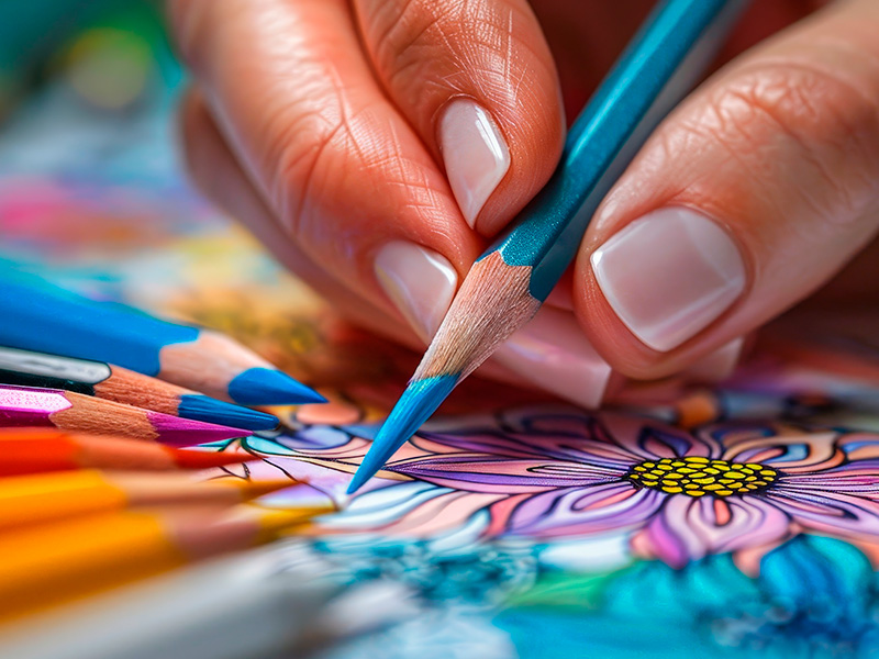 una-persona-dibujando-una-imagen-con-lapices-de-colores